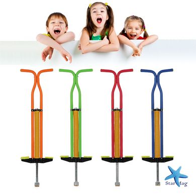 Джампер Pogo Stick ∙ Детская палка – прыгалка штанга для прыжков Пого Стик (35-70 кг)