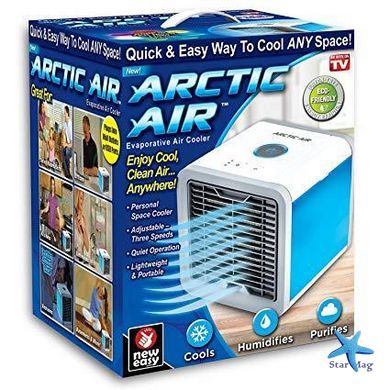 Мобильный мини кондиционер Arctic Air охладитель увлажнитель воздуха переносной компактный портативный от USB