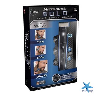Триммер MicroTouch Solo для бороды, усов, бровей