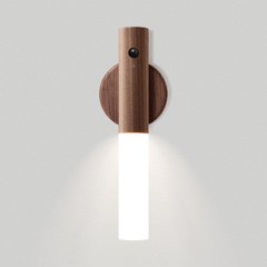 Настінний світильник – нічник Wood Light із датчиком руху