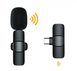 Беспроводной петличный микрофон К8 Lightning для iPhone · Петличка для блогеров