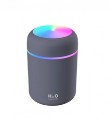 Міні зволожувач повітря з підсвіткою – нічником H2O USB, 300 мл