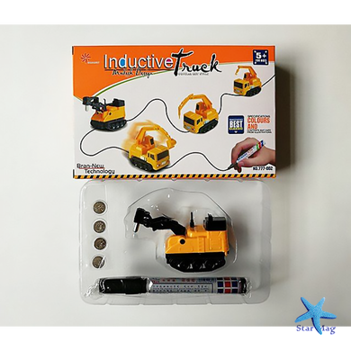 Індуктивна машинка Inductive Truck ∙ Дитяча іграшка індуктивний автомобіль