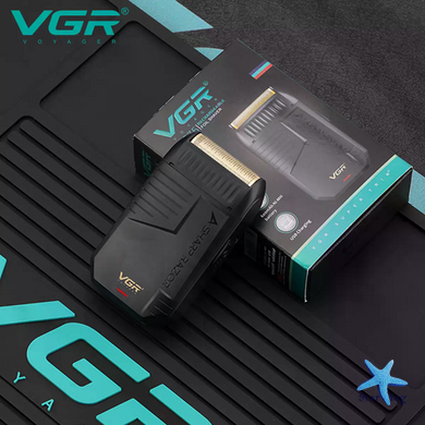 Тример для волосся VGR V-375 &bull; Акумуляторна машинка для стрижки Hair Clippers V-375, шейвер для бороди, вусів та окантовки