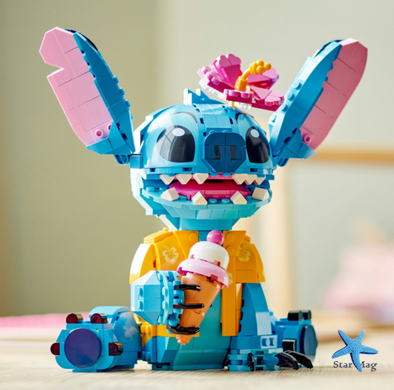 Конструктор  Disney Classic Стич 730 деталей ∙ Игровой и демонстрационный набор Стич  Disney Classic