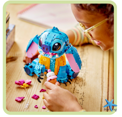 Конструктор  Disney Classic Стич 730 деталей ∙ Игровой и демонстрационный набор Стич  Disney Classic