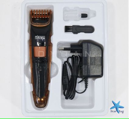 Профессиональная машинка для стрижки волос, из нержавеющей стали, которые не раздражают кожу. DSP F90036 CG21
