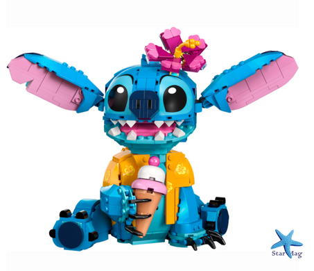 Конструктор  Disney Classic Стич 730 деталей ∙ Игровой и демонстрационный набор Стич  Disney Classic