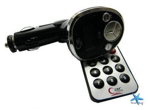 Трансмитер FM MOD. 180, FM-модулятор с зарядкой для телефона от прикуривателя и от сети PR2