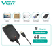 Тример для волосся VGR V-375 &bull; Акумуляторна машинка для стрижки Hair Clippers V-375, шейвер для бороди, вусів та окантовки