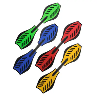 Рипстик двухколесный Ripstik со светящимися PU колесами &bull; Детский и подростковый скейтборд для активного катания, прогулок и обучения