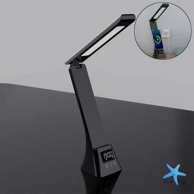 Лампа настольная LED BDA-2088 / TYV-2088 &bull; Квадратная смарт-лампа с беспроводной и проводной зарядкой
