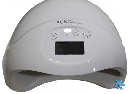 LED Лампа для манікюру SUN 5 48W+LCD для полімеризації сушки гелю та гель-лаків