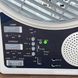 Портативный вентилятор 4в1 с солнечной панелью, Bluetooth, радио и LED-подсветкой N288 &bull; 8&Prime; настольный вентилятор с аккумулятором