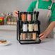 Карусель для специй 360&deg; Spice Rack на 18 баночек &middot; Кухонный органайзер &ndash; спецовница на вращающейся подставке