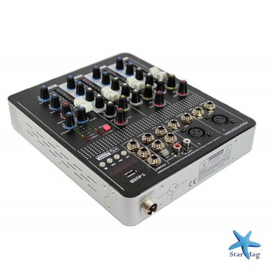 Микшерный пульт Аудио микшер Yamaha Mixer BT4000 ∙ 4 канала ∙ MP3 ∙ USB ∙ Bluetooth