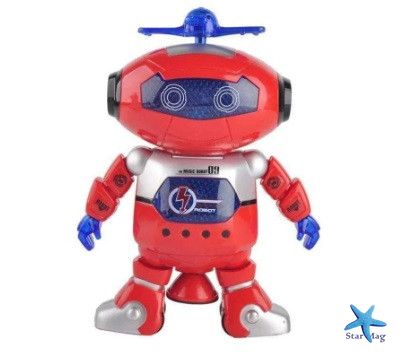 Робот детский Dance 99444-3 (красный) | Ходячий робот| Интерактивная игрушка танцующий робот