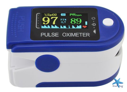 Пульсоксиметр Pulse Oximeter LK-87 на палець · Вимірювання рівня кисню в крові · Пульсометр оксиметр електронний
