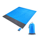 Пляжна підстилка 200х210 см · Складаний килимок у чохлі для пікніка, кемпінгу з кілочками для фіксації в комплекті