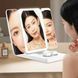 Зеркало CY113 тройное с LED-подсветкой ∙ Косметическое зеркало CY113 с отсеком для линз