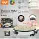 Электрическая блинница RAF R.5422 45 см 2000 Вт &bull; Pancake Maker с антипригарным покрытием для блинов, крепов, лаваша и омлетов