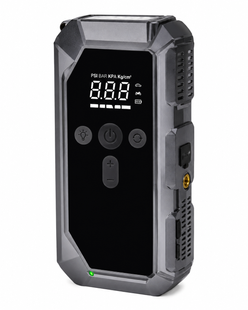Пускозарядний пристрій K3 12000 мА&middot;год &bull; Автомобільний Jump Starter 12V з компресором 150 PSI, піковим струмом 600A, Power Bank і LED-ліхтарем
