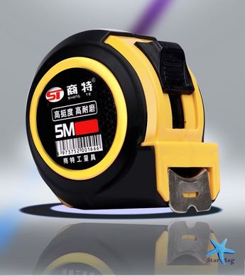 Рулетка вимірювальна будівельна Tape measure, 5 м х 16 мм