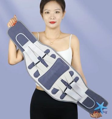 Ортопедический корсет для спины Belt 1094 с большой опорной пластиной &bull; Пояс для поясницы для поддержки позвоночника и снятия боли