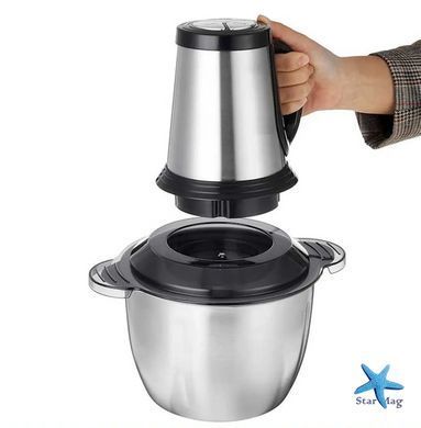 Измельчитель электрический 1800Вт Hoffmans Electronics HM-8829 &bull; Универсальный чоппер с металлической чашей 3,5 л