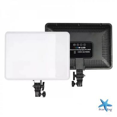 Прямокутна світлодіодна LED-лампа для фото та відео PL-36 ∙ LED-прожектор PL-36 з пультом для блогера та візажиста