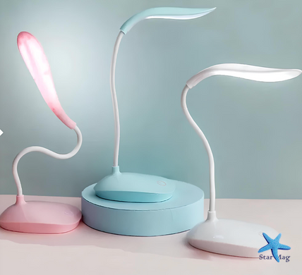Светодиодная настольная лампа с USB и 3 уровнями яркости ∙ Настольная LED-лампа USB с сенсорным управлением