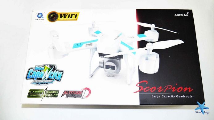 Квадракоптер Scorpion QY66-R06 c WiFi камерой PR5