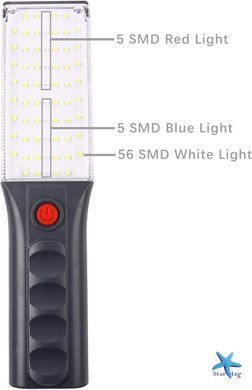 Портативний світлодіодний ліхтарик TORCH ZJ-1258 з гачком для підвішування ∙ Світлодіодний ліхтарик ZJ-1258