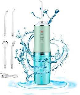 Портативный ирригатор для полости рта ORAL IRRIGATOR ∙ Электрический ирригатор – флоссер для зубов ∙ USB зарядка