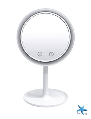 Зеркало Косметическое С LED Подсветкой и Вентилятором Beauty Breeze Mirror