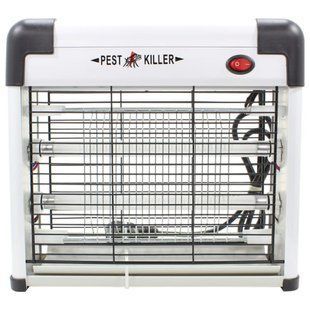 Электрический уничтожитель насекомых и комаров Pest Killer Lesko MA547 черный 12 Вт &bull; Лампа-ловушка от мух, мошек и комаров для дома, дачи и отдыха