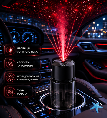Автомобільний ароматизатор Starry Sky XT056 &bull; Аромадифузор &laquo;зоряне небо&raquo; для авто, салону, дому та робочого простору