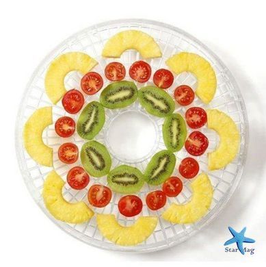 Сушка для фруктів Food Dehydrator 5 секцій Happy Home SX-770 &bull; Сушарка для овочів і фруктів на 5 піддонів