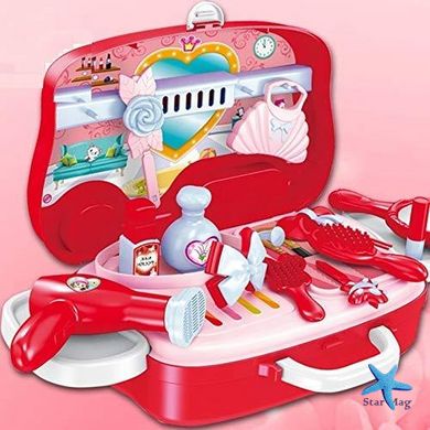 Детский игровой набор Юный стилист Happy Dresser для девочек в кейсе на колесиках