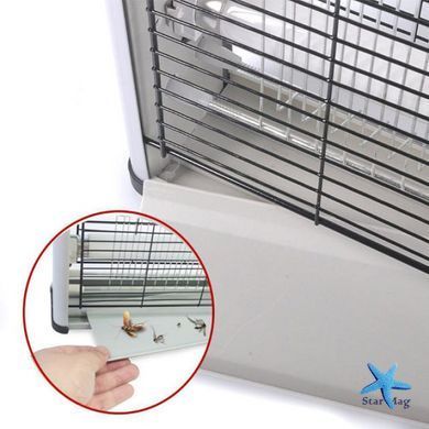 Электрический уничтожитель насекомых и комаров Pest Killer Lesko MA547 черный 12 Вт &bull; Лампа-ловушка от мух, мошек и комаров для дома, дачи и отдыха