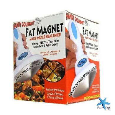 Знежирювач Fat Magnet M&O Магніт для видалення жиру з їжі