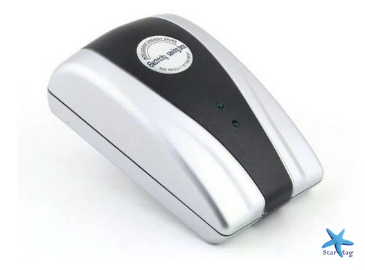 Энергосберегатель POWER SAVER &bull; Розеточное устройство POWER SAVER для бытовой электросети, компактный сетевой модуль для подключения к электрической розетке