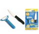 Набор керамический нож и устройство для очистки кожуры PN 15 | овощечистка | нож с нержавеющим лезвием PR3