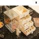 Шкатулка для хранения ювелирных украшений AND XL-1831 Makeup Box &bull; Органайзер для колец, сережек, цепочек, косметики и аксессуаров