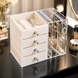 Шкатулка для хранения ювелирных украшений AND XL-1831 Makeup Box &bull; Органайзер для колец, сережек, цепочек, косметики и аксессуаров