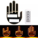Світлодіодна LED рука з жестами для авто Hand Light з пультом керування &bull; Автомобільна LED підсвітка на скло