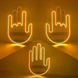 Світлодіодна LED рука з жестами для авто Hand Light з пультом керування &bull; Автомобільна LED підсвітка на скло