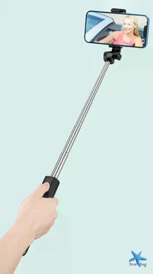 Портативний штатив преміум-класу R1-L Selfie Stick AND 5221 &bull; Монопод-трипод для телефона, фото, відео, стримів і зйомки контенту