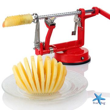 Яблукочистка Core Slice Peel | яблукорізка Спайз Піл | пристрій для чищення та нарізки яблук