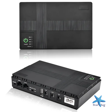 Бесперебойник для роутера DC UPS DC1018P 18W 10400mAh ∙ Источник бесперебойного питания DC1018P
